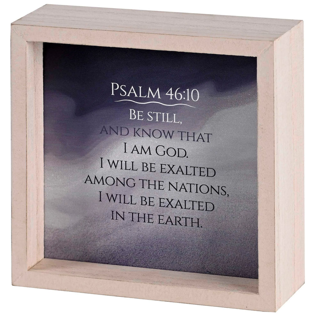 Tabletop 2 Sided Be Still And Know I Am