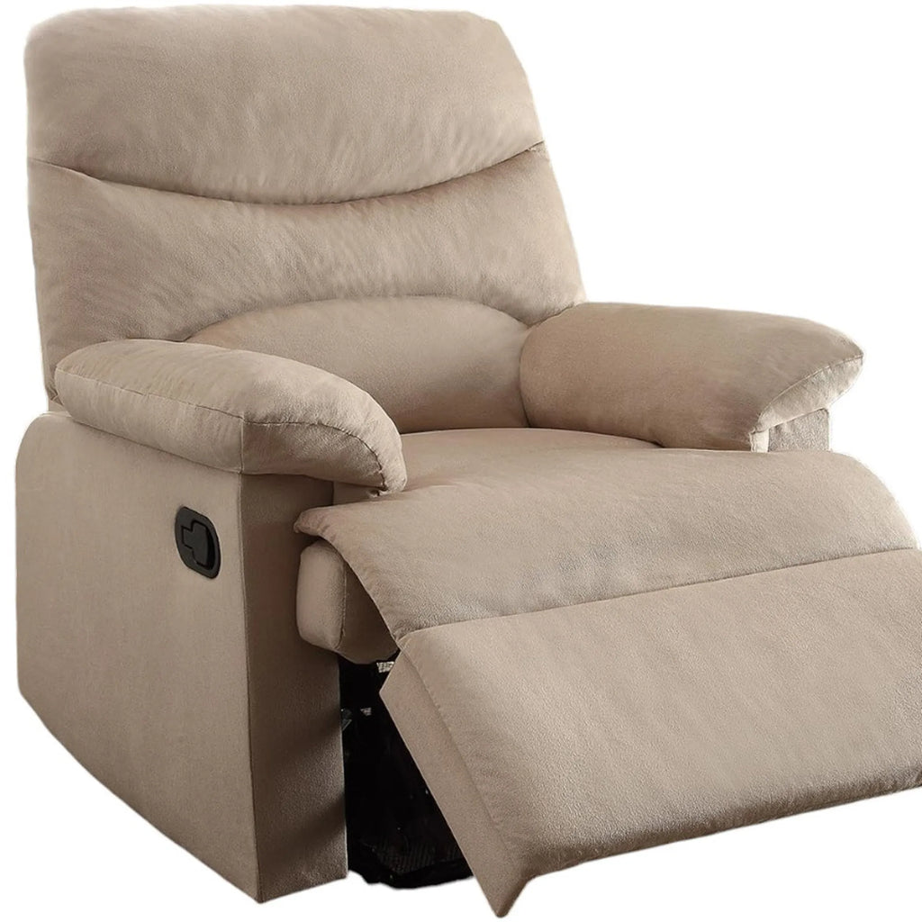 Light Microfiber Manual Recliner