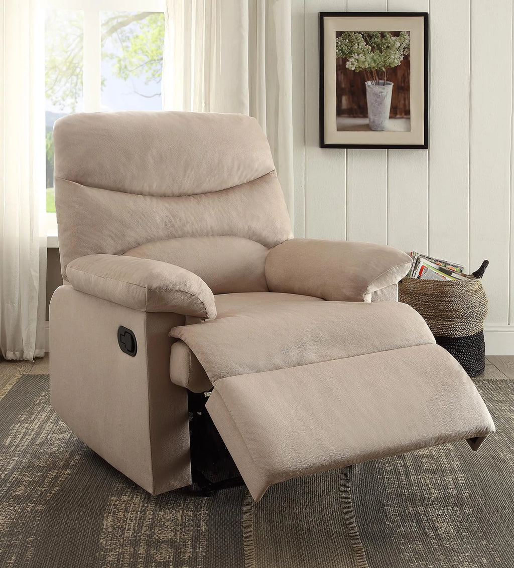 Light Microfiber Manual Recliner