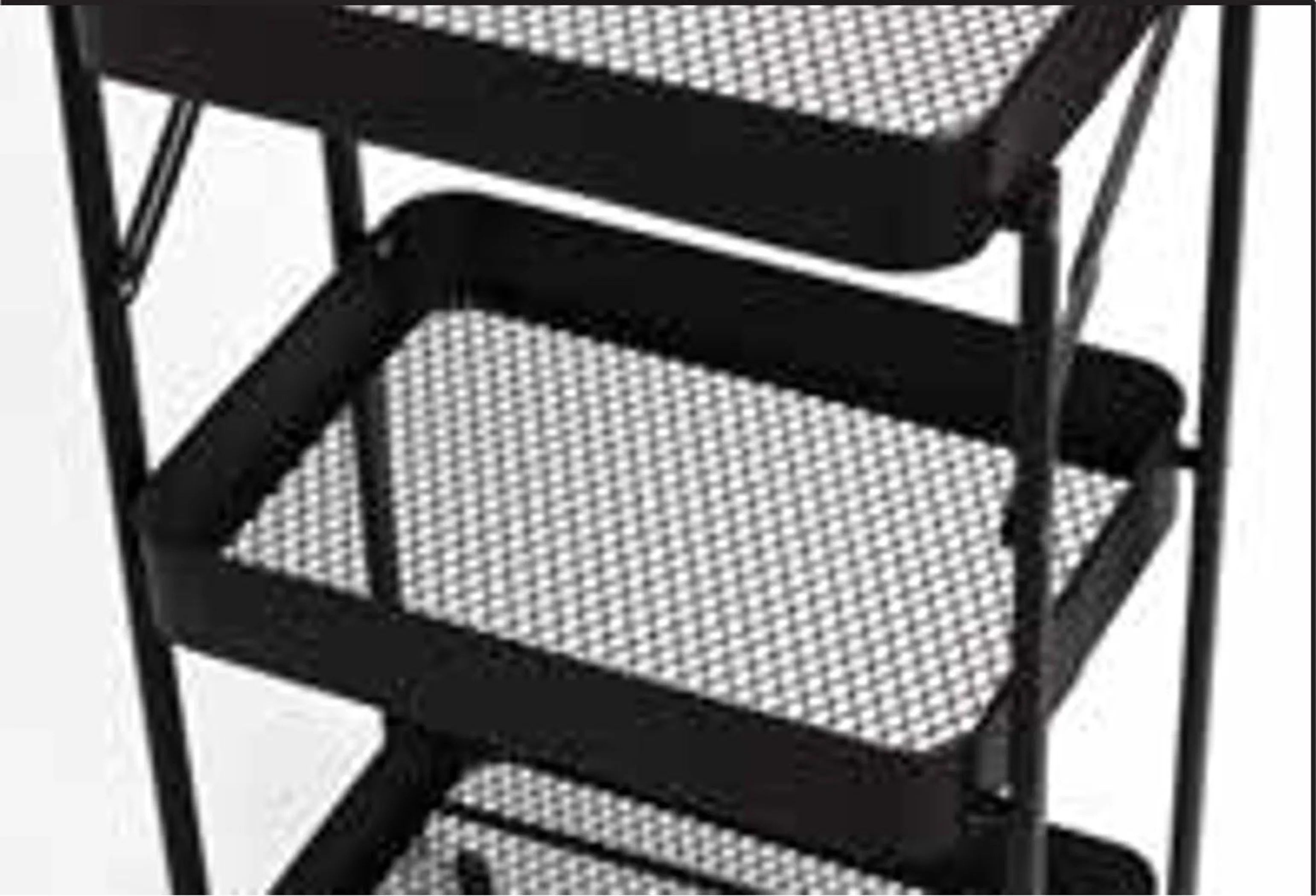 House2Home 3 Tier Foldable Rolling Trolley