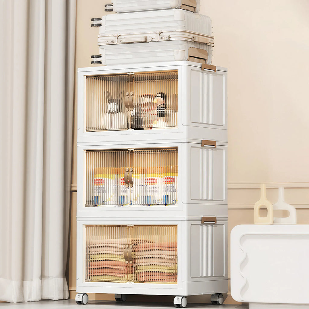 3Pcs Foldable Storage Bins