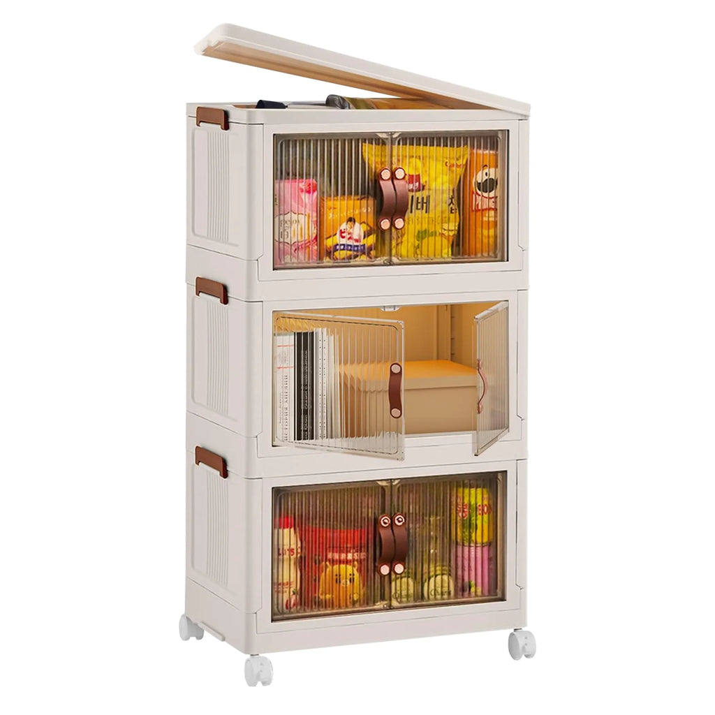 3Pcs Foldable Storage Bins