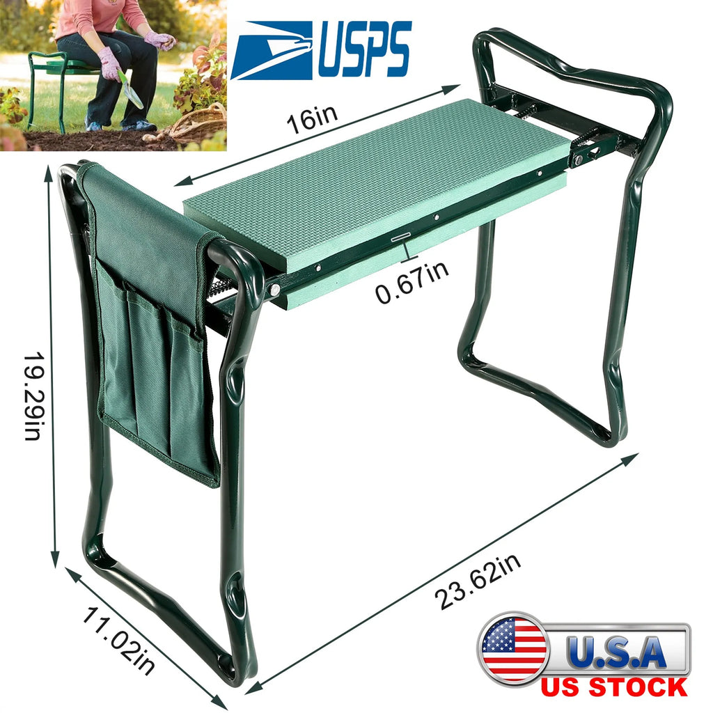 Foldable Garden Kneeler Seat