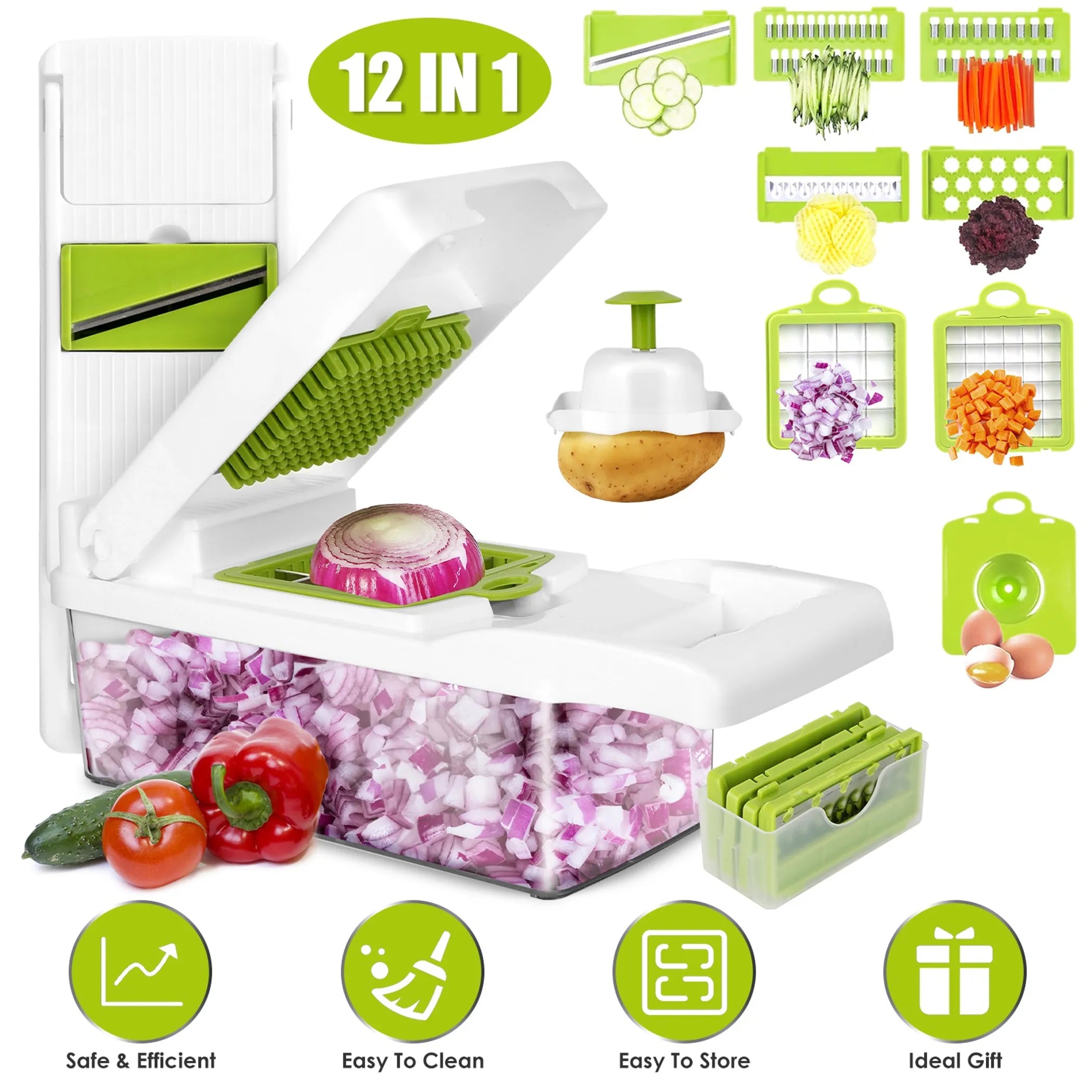 12 In 1 Vegetable Chopper