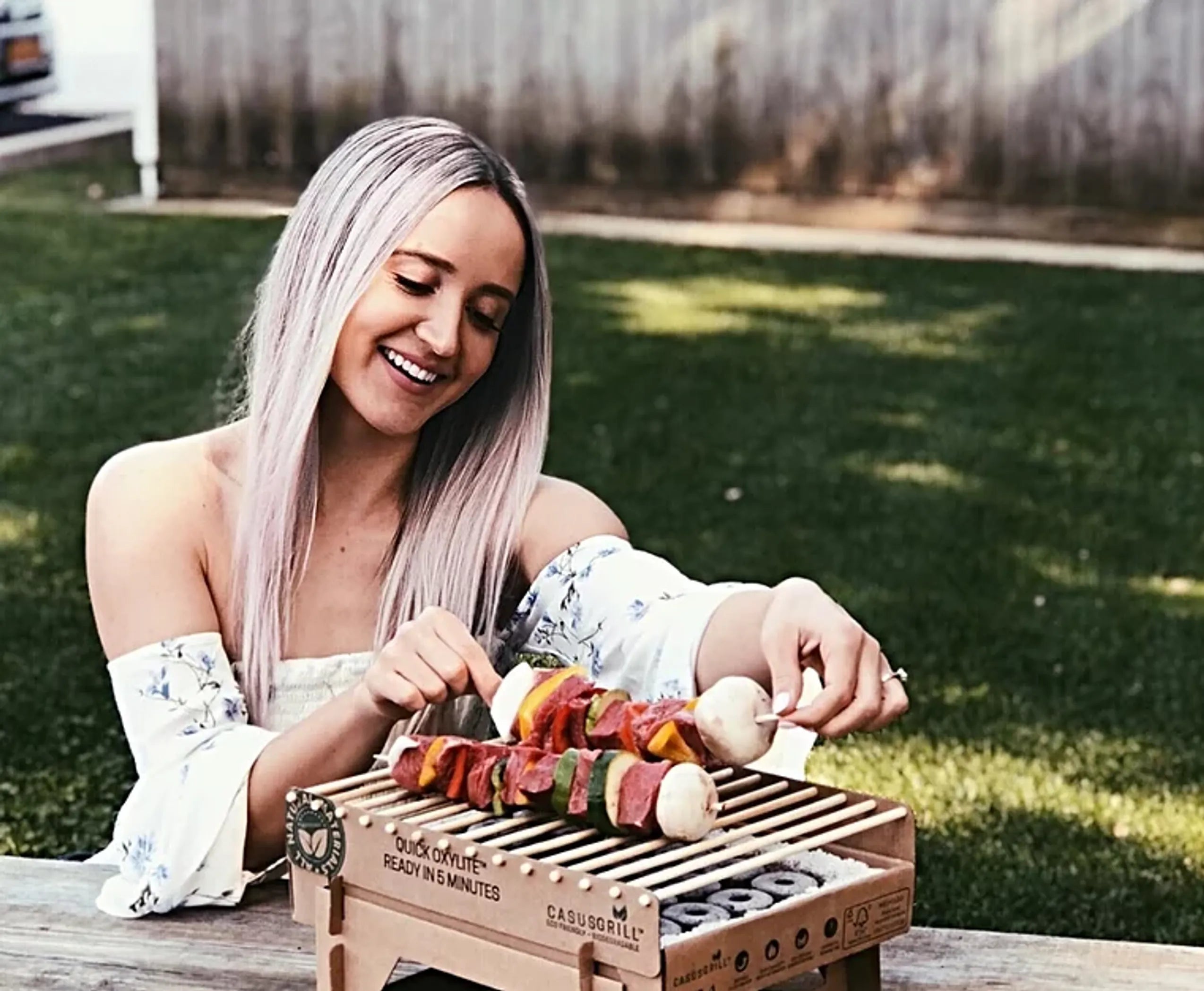 CasusGrill Single Use BBQ (Pack of 4)